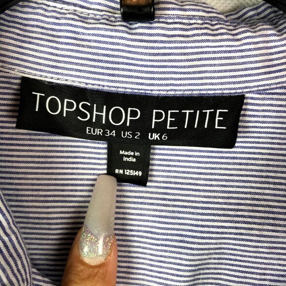 TOPSHOP Petite Blouse 2 - Picture 2 of 3